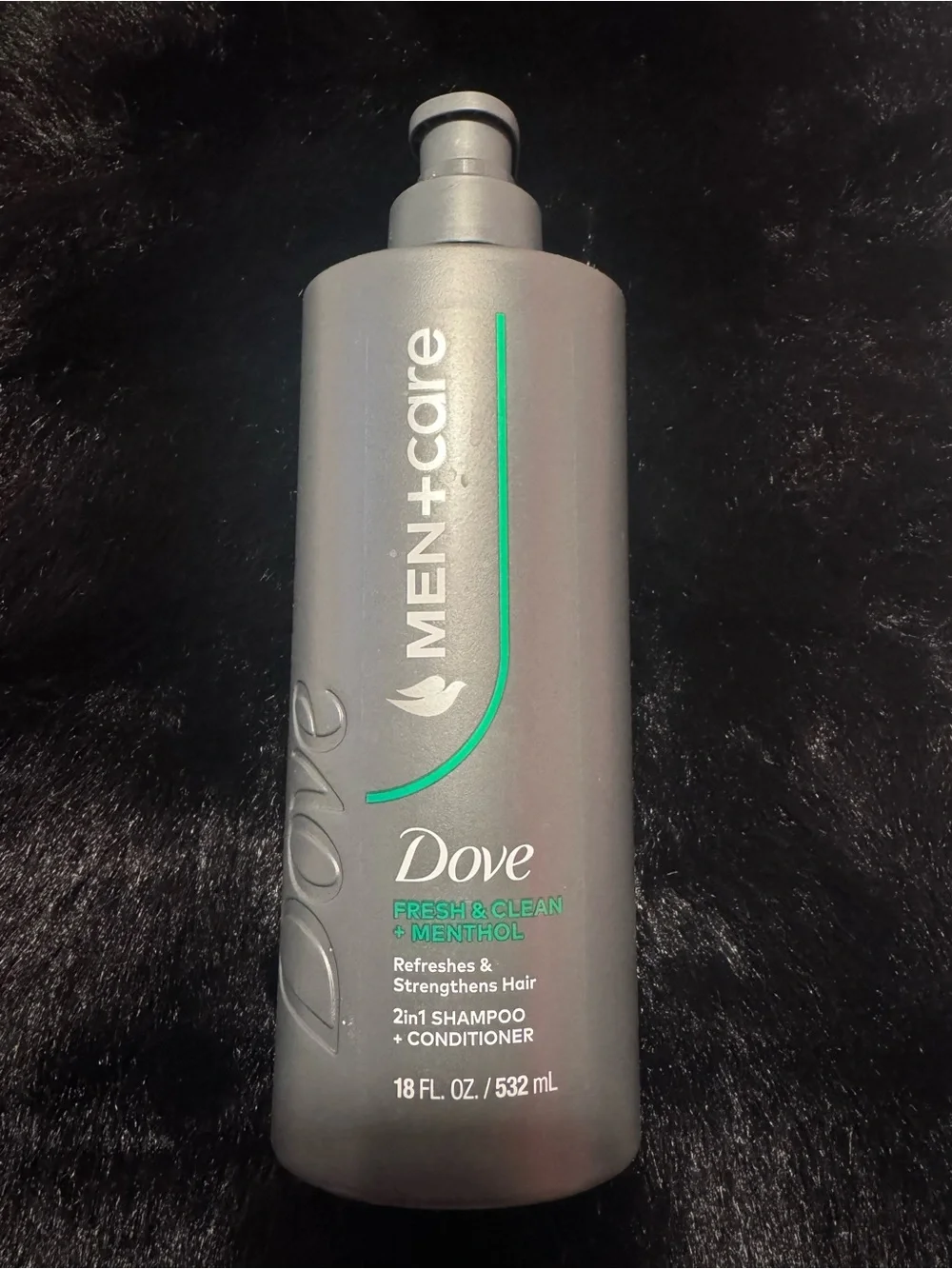 Dove Men+Care Fresh & Clean Menthol 2-in-1 Shampoo + Conditioner — Gray
